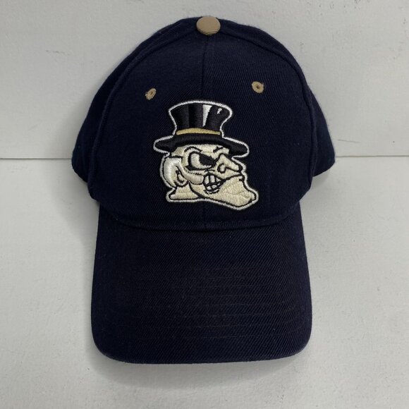 WAKE FOREST DEMON DEACONS NCAA ADULT 7 1/4 FITTED ZEPHYR CAP - Picture 1 of 6